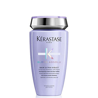 Kérastase Anti-Gelbstich Shampoo für strapaziertes und ausgeblichenes Haar, Haarbad mit Hyaluronsäure, Bain Ultra-Violet, Blond Absolu, 250 ml im Sale